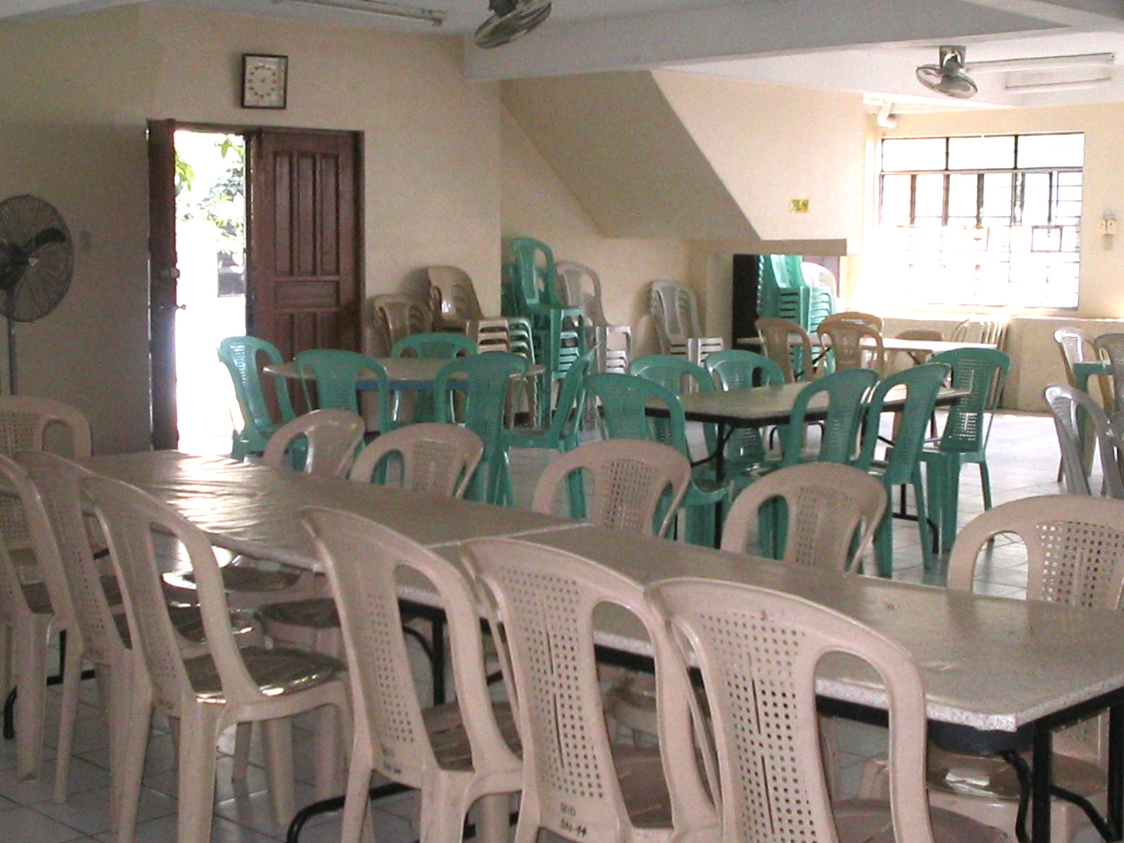 Spacious Dining Hall