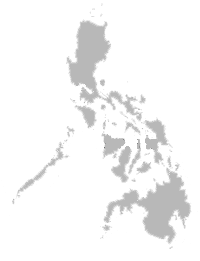 The map of the Philippines