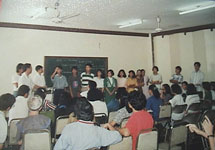 nine deaf accepted jesus christ as their savior. They were saved Amen.