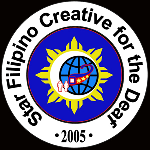 Star Filipino Creative for the Deaf Logo