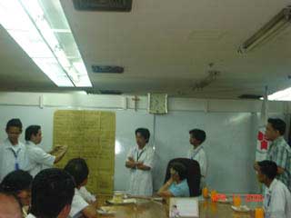 He is lecture about webpage