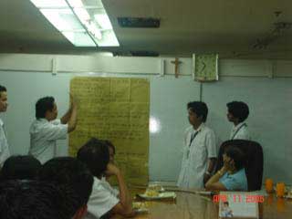 He is lecture about accessibility