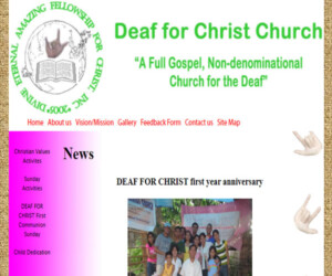 Deaf For Christ Church Deaf For Christ Church Front