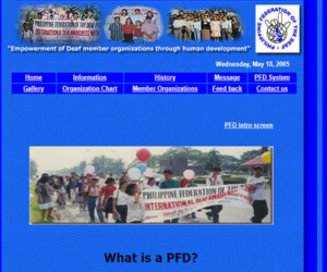 Philippine Federation of the Deaf Philippine Federation of the Deaf Website